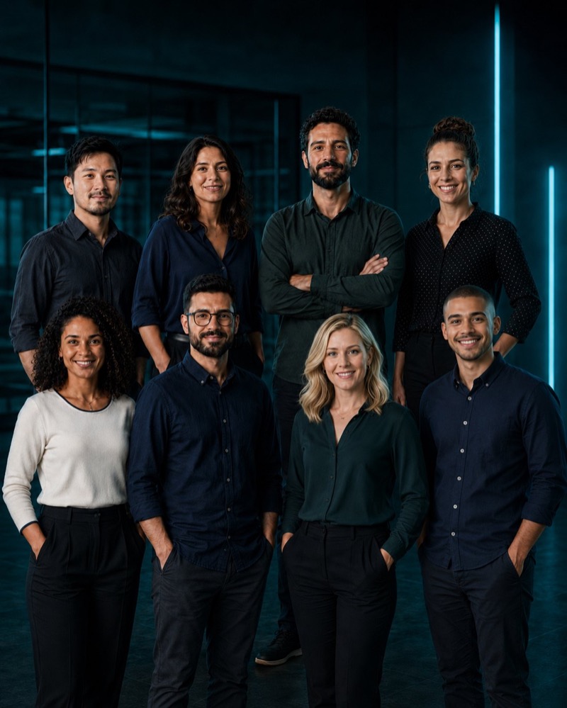 Digievo technology squad working together